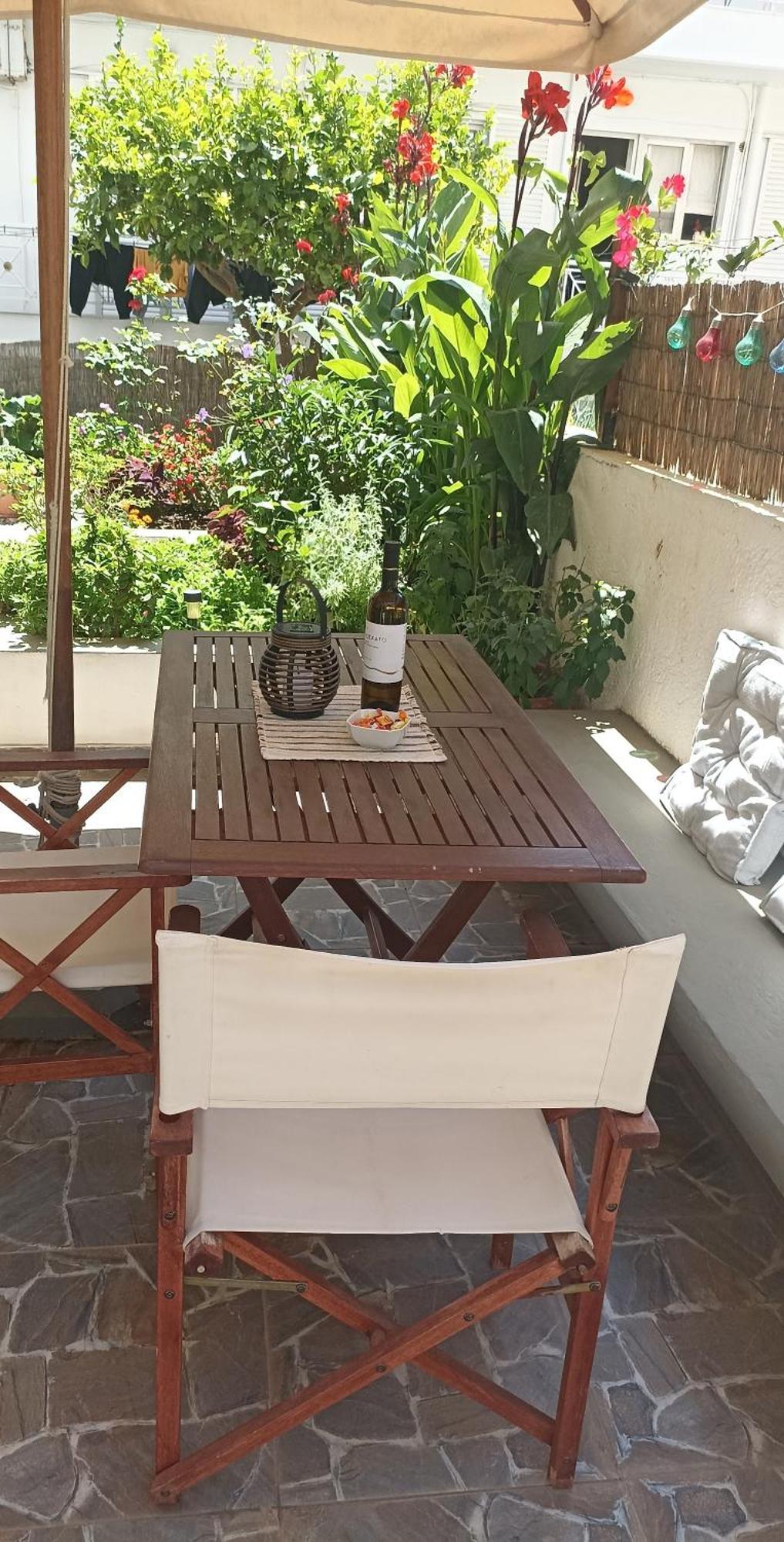 Charming Garden Apartment Rhodes City ภายนอก รูปภาพ
